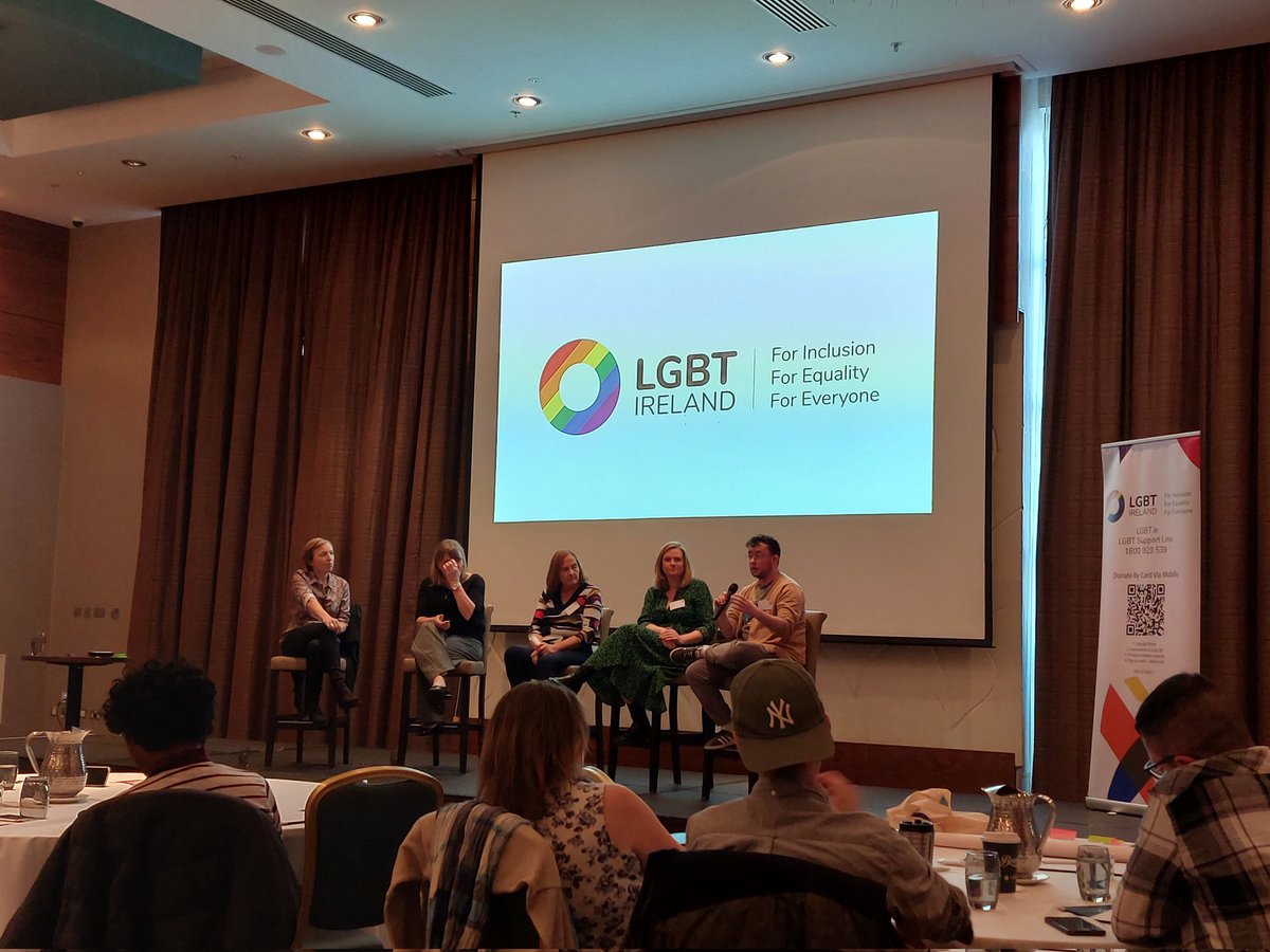 archivistclare's tweet photo. Wonderful weekend at the @LGBT_ie Volunteer Conference. I'm in awe of all the amazing work being done. A weekend of thought provoking talks and getting to know the other volunteers and staff. I started volunteering as an LGBT Telefriend last year - couldn't recommend it more 🙂 https://t.co/kFm9YLh4te