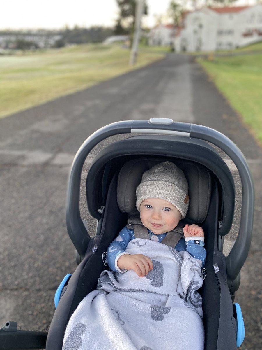 #DaylightSavingTime is a good time to enjoy an early morning walk with my little buddy!