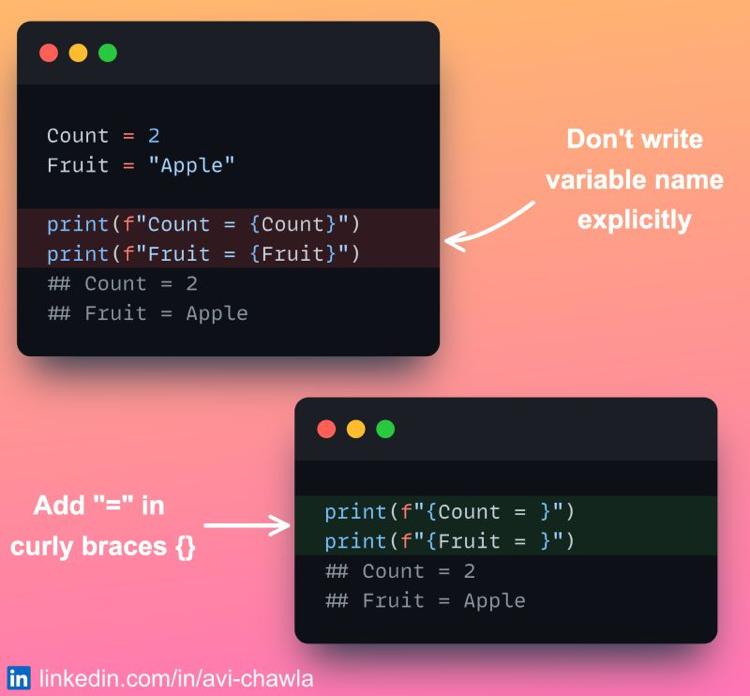 I had a macro for this in C++ which I always missed when coding in Python. Turns out it exists in Python since 2019! github.com/python/cpython…