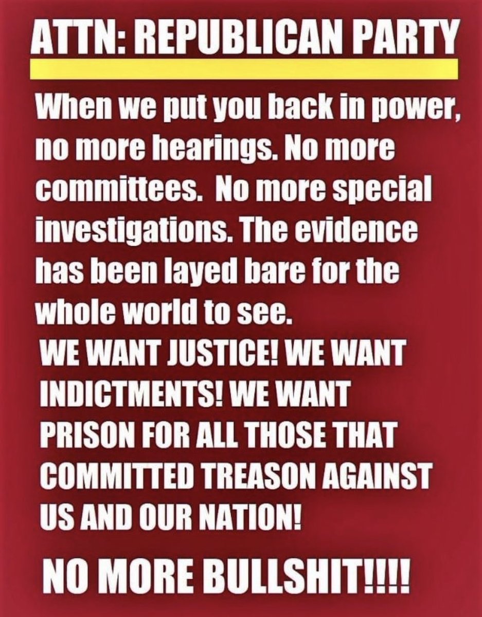 1Nicdar's tweet image. 🚨🚨Enough Is Enough🚨🚨

It’s time to stop playing politics, and start playing hardball. We expect nothing less!