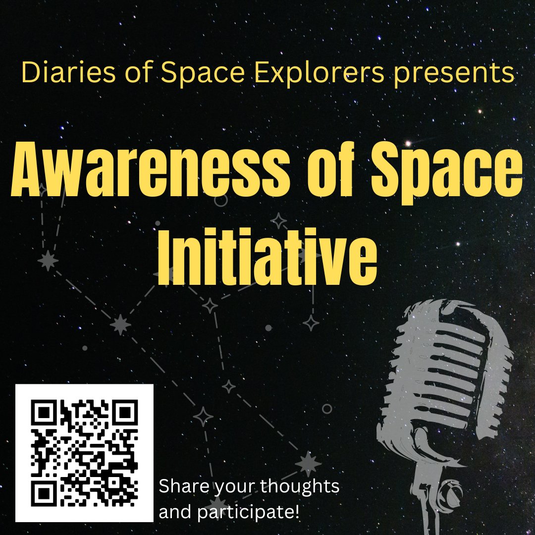 It was pointed out to me that I should have added a QR code to my Awareness of Space initiative graphic for easy access.

Please help bring more awareness of the benefits of space and how it is communicated by participating and sharing🚀

#Space