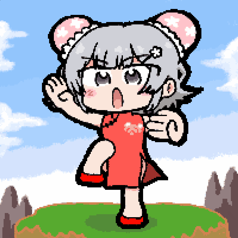 「りっか(ぶとうか)▼#花隈千冬 ちゃん一斉投稿の動画▼毎月6日はTOKYO6の日」|ひこのイラスト