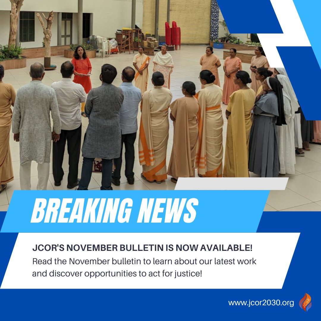 🆕📰 We released the November edition of our newsletter! 

Click here to read more about #JCoR's latest events 🗓️ and announcements: us5.campaign-archive.com/?u=4ad32a5eb97…

📌Sign up to receive our monthly bulletin here: eepurl.com/gZ7SV9