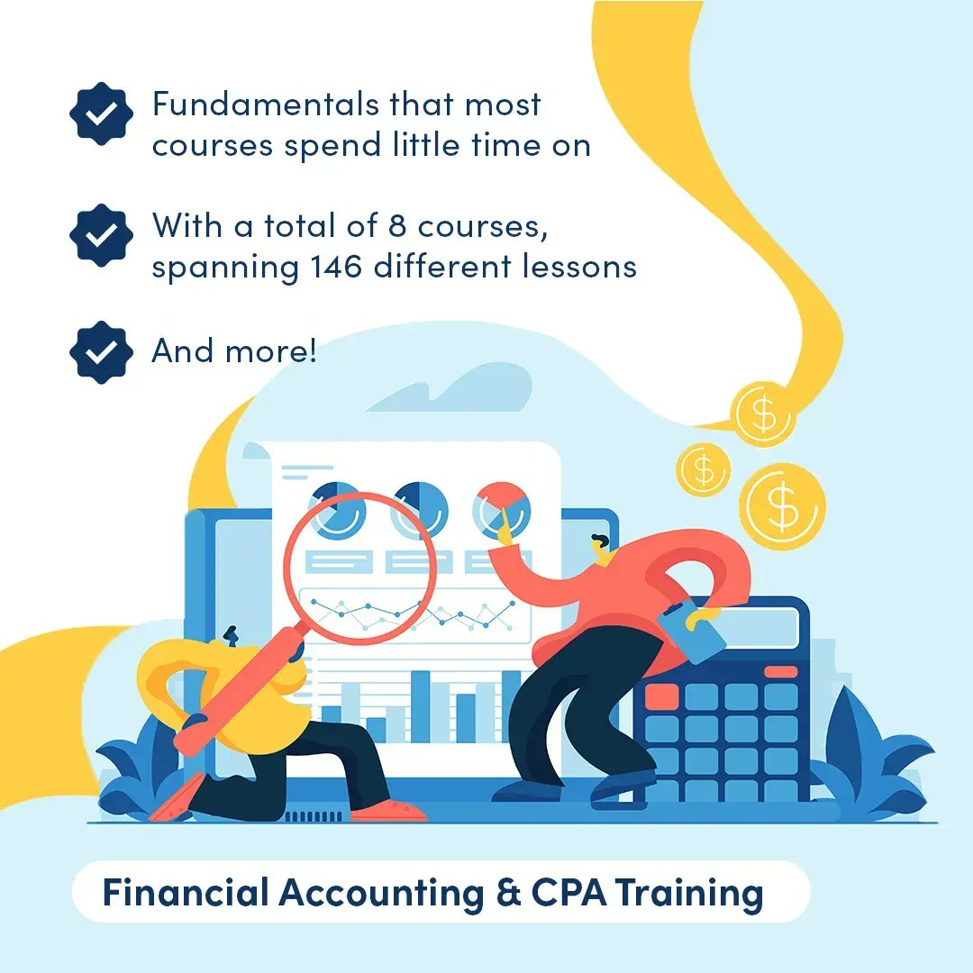 Ready to account for yourself? Study up to become a CPA with courses covering financial accounting basics. buff.ly/3fqV6Nm