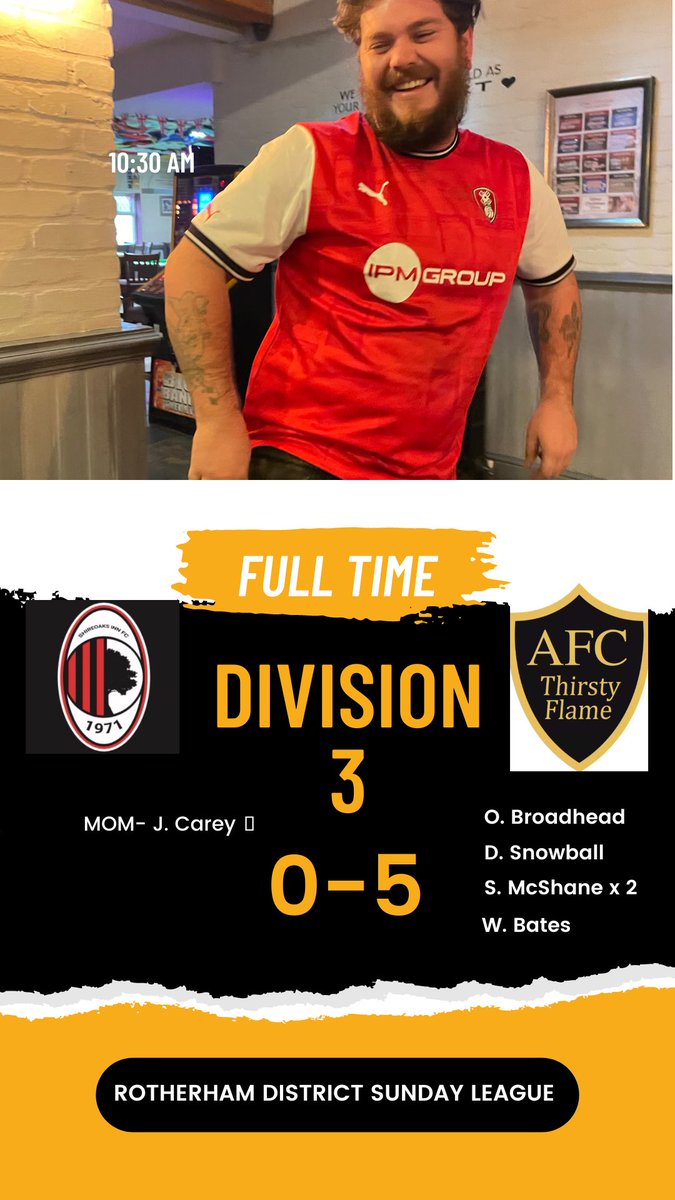 Another dominant performance from the Flame, big performance from our No 1 secured that clean sheet! On to next week against AFC Jockey