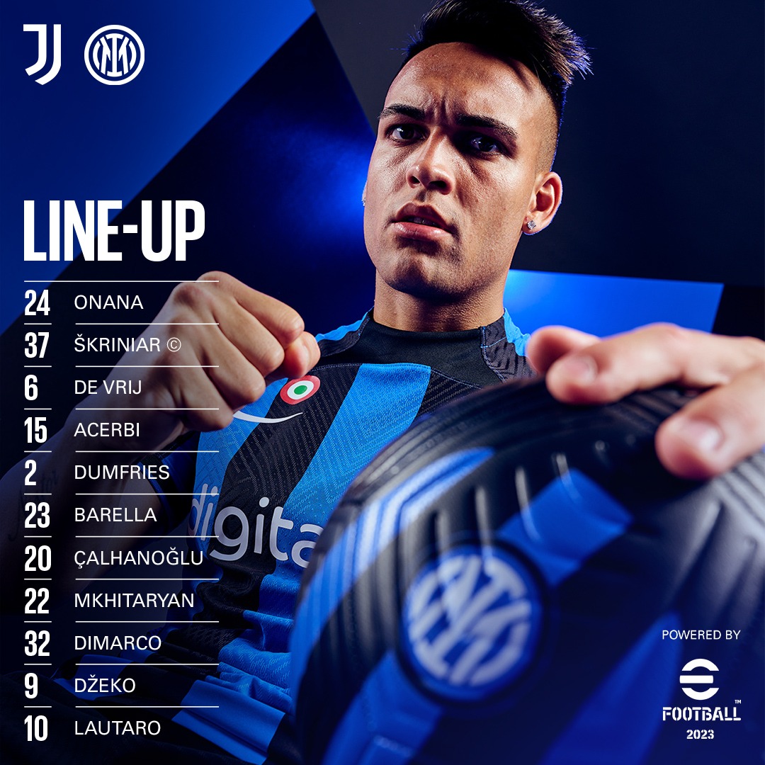 FCInterTurk's tweet image. Juventus maçı ilk 11 imiz belli oldu