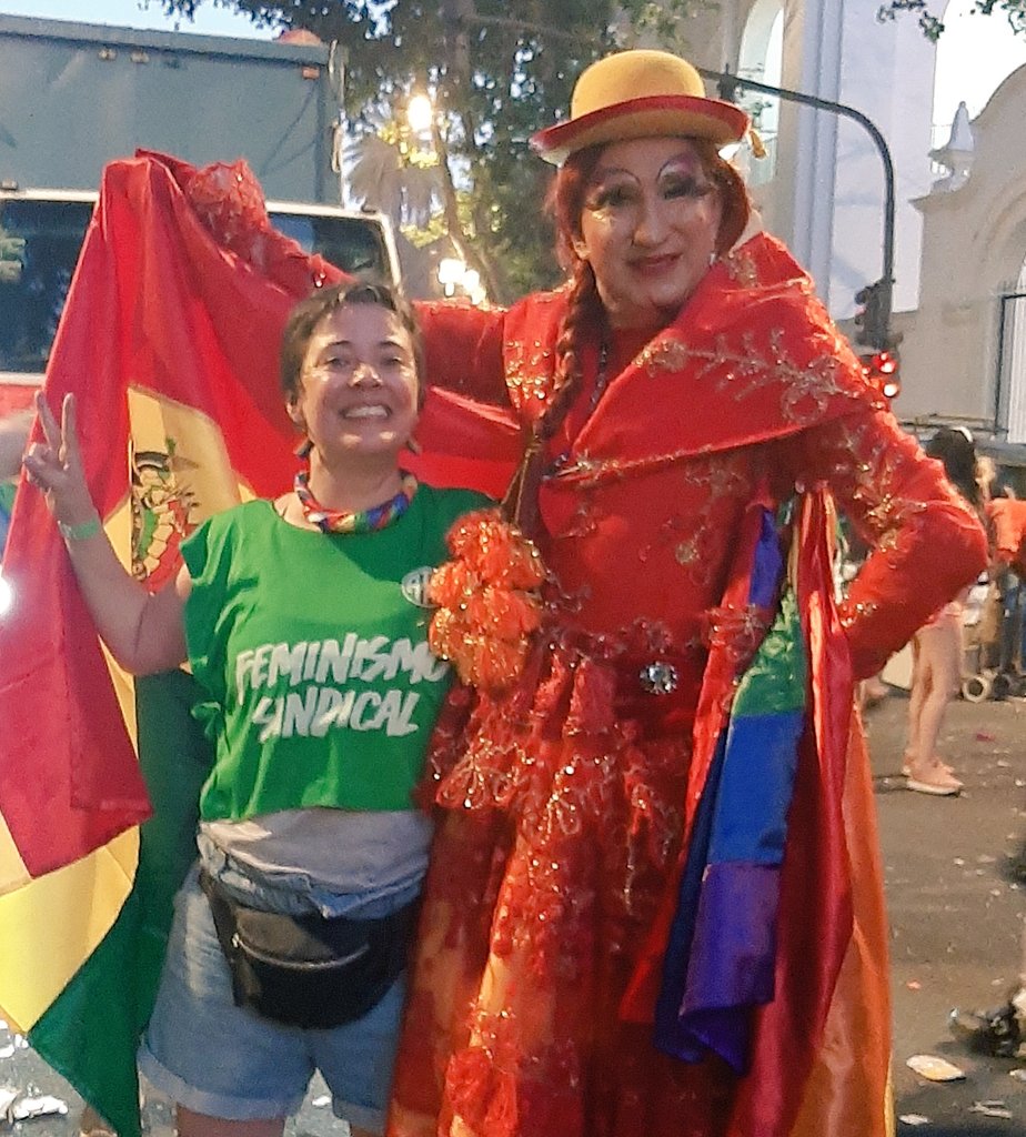 ClarisaGambera's tweet photo. #Orgullo2022 #soydeATE #cupolaboraltravestitrans #feminismosindical #orgullo31 #dondeestaTehuel @ateprensa #tranfeminismo @CTAACapital https://t.co/VqSlzGY9hB