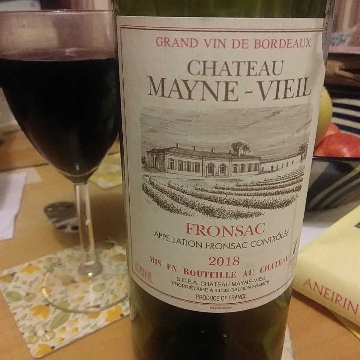 Mid-term desperately-in-need-of-a-feast feast. Welsh salt marsh lamb from <a href="/GowerLamb/">Gower Salt Marsh Lamb</a> . Goes well with Château Mayne-Vieil. 
#BywFelBrenin