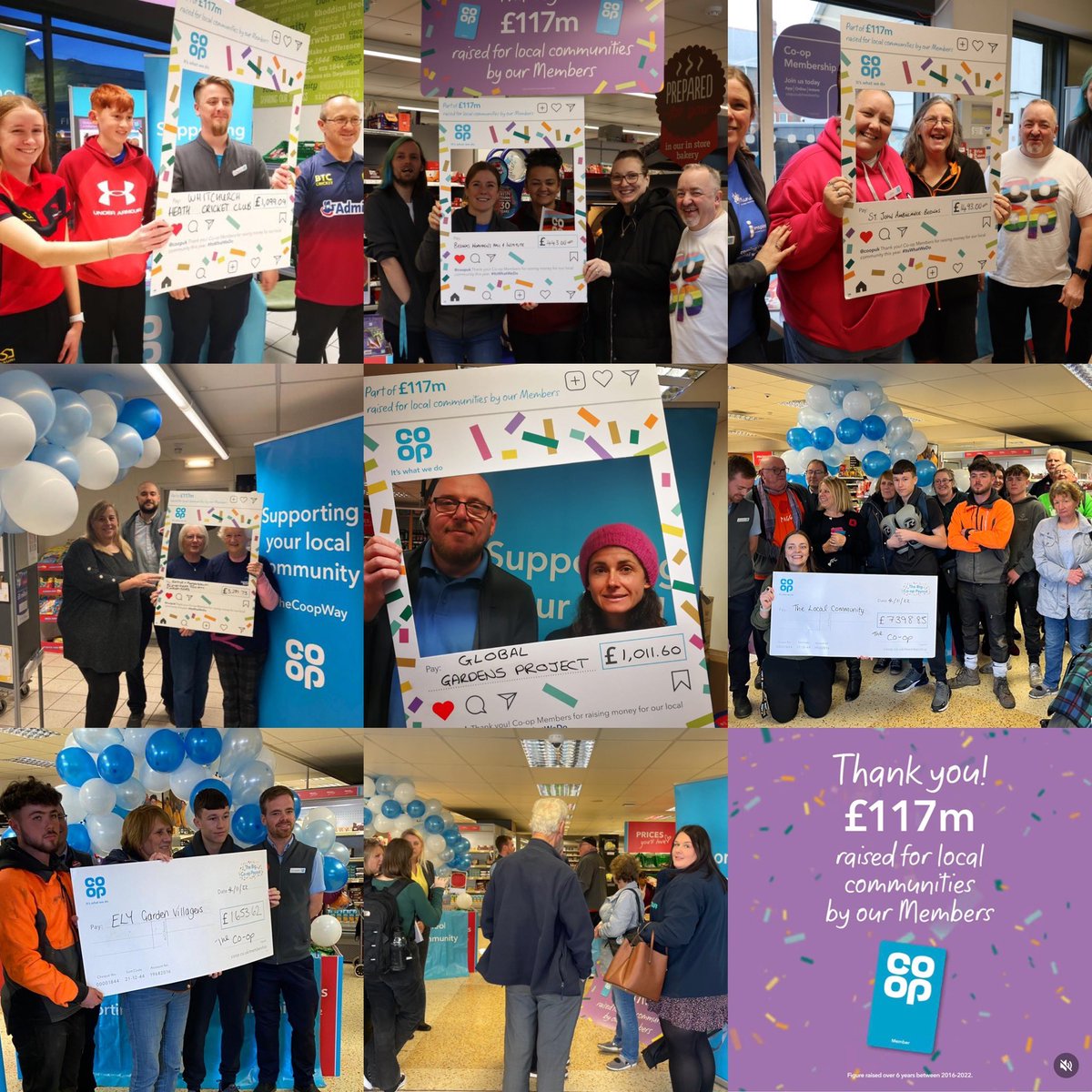 What a week celebrating the Co-op difference across NO0507! Some incredible local causes with amazing stories to celebrate, it's been a pleasure! So proud of everyone who took part - thank you to all our members, colleagues and causes! 💙 #ItsWhatWeDo <a href="/coopuk/">Co-op</a>