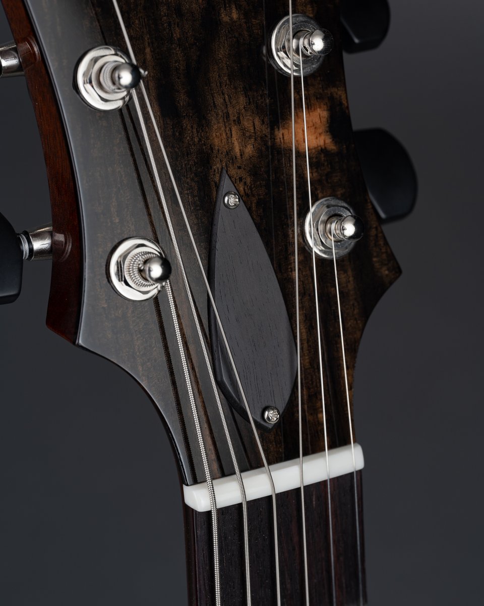 Our Eastside Jazz LC is a fully-hollow, parallel-braced thin line featuring a Lollar Charlie Christian and laminate construction for a warm, woody jazz tone without sacrificing clarity. #handmade #hollowbody #guitar #atx #collingsguitars