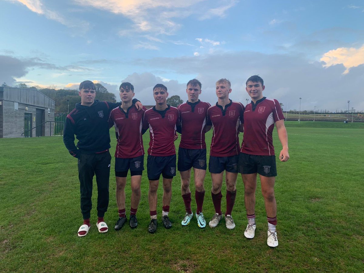 Well done to Z Howell, W Dundas, J Fenley, J Price & W Robinson in Y13 who have all been selected in the ⁦@GRFUrugby⁩ u18 squad and took part in a training match vs Cornwall today! #representing #cryptsport #countyrugby 🏉🏉🏉