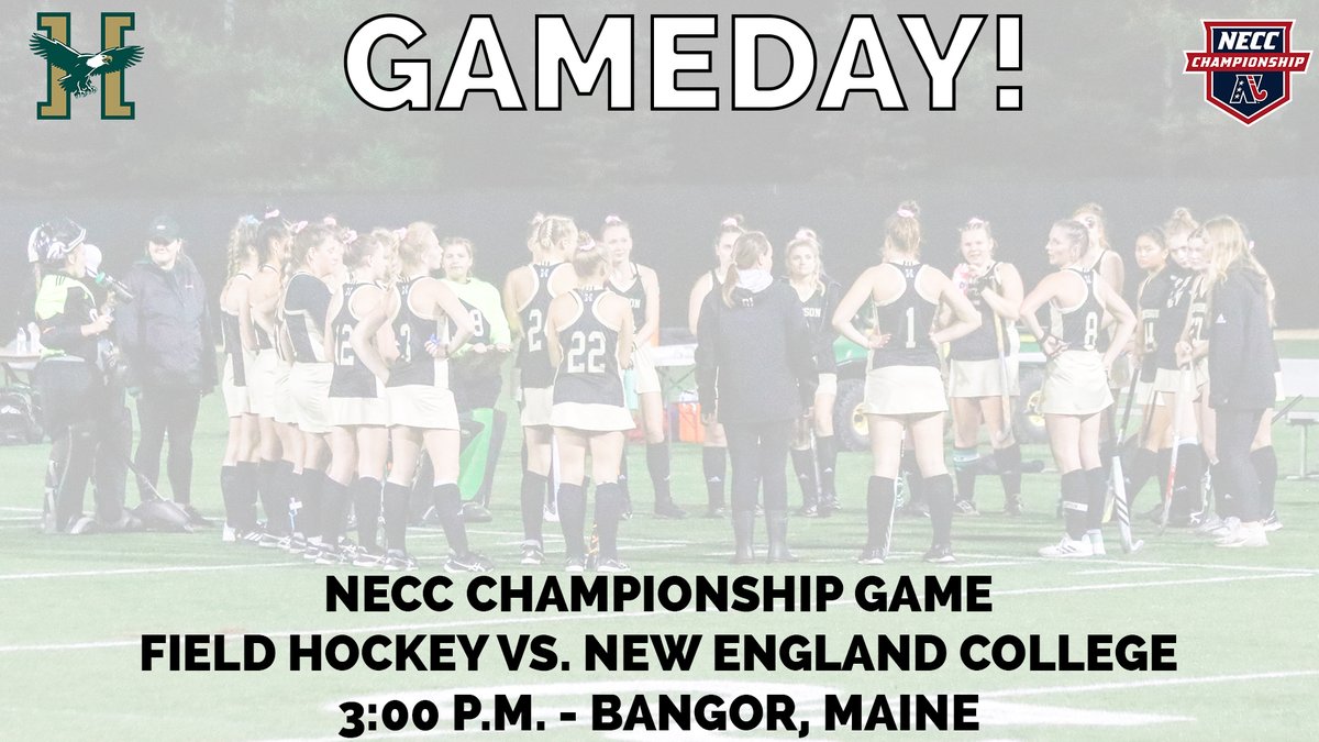 HussonUEagles's tweet photo. The @NECCathletics field hockey title is on the line at the Winkin as @HussonFH host New England College. Let's fill the Wink!
📺📊 https://t.co/2HbixLbkNz
#NECCFH | #mesports | #d3fh https://t.co/D4rhcPKyaw