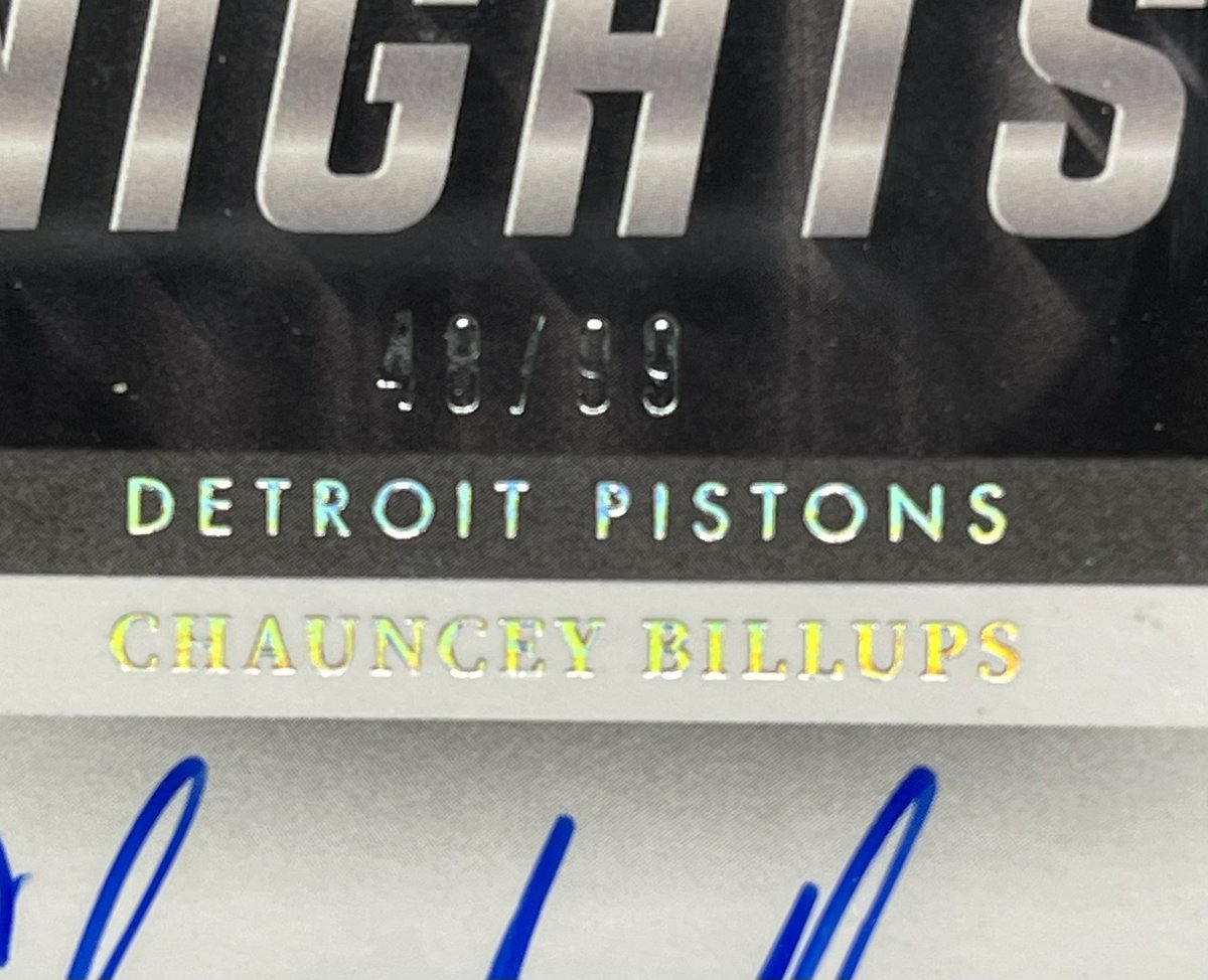 kbsports_c's tweet photo. 2021-22 Panini Noir Chauncey Billups LE /99 Reigning Nights Auto! RTs appreciated! https://t.co/JYEakV9z1S @PlusCards @BlazedRTs @sports_sell @hobbyretweeters @CardHobbyRTs @TheHobby247 #CUTL #sportscards #sportscardsforsale #thehobby #TradingCards #sportssellsales https://t.co/IGgqAplpr5