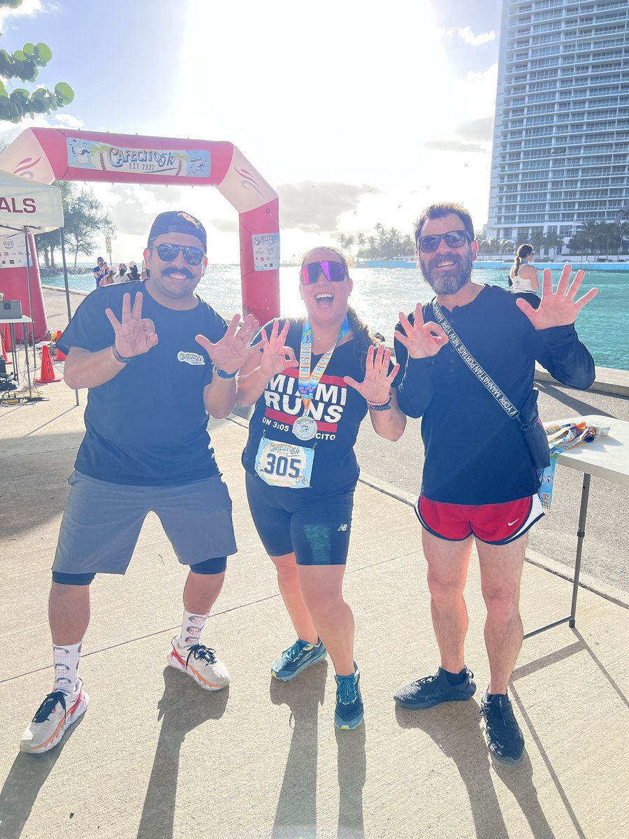 jennyleeisme's tweet photo. Great day for a #Cafecito5K! @305cafecito supporting this beautiful @CafeLaLlave1 fueled morning. ☕️🏆🏃🏻‍♀️ https://t.co/04f9C6FwWr