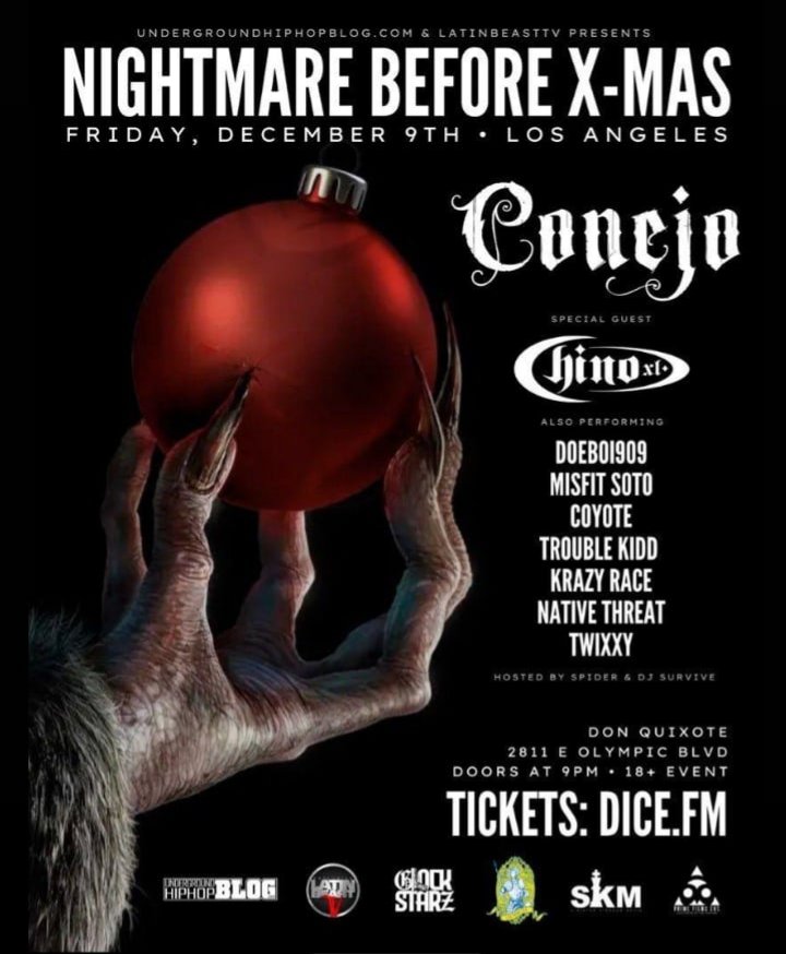 Nightmare Before X-Mas Show!
Save The Date, I'm Rockin' Live 🔥