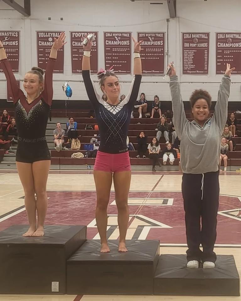 Victoria Jimenez Gomez has qualified for NJ HS Gymnastics Championships on the balance beam next week.  She finished 3rd place on balance beam representing Hackensack Athletics at the North 1 Regionals yesterday!  💙💛#cometpride