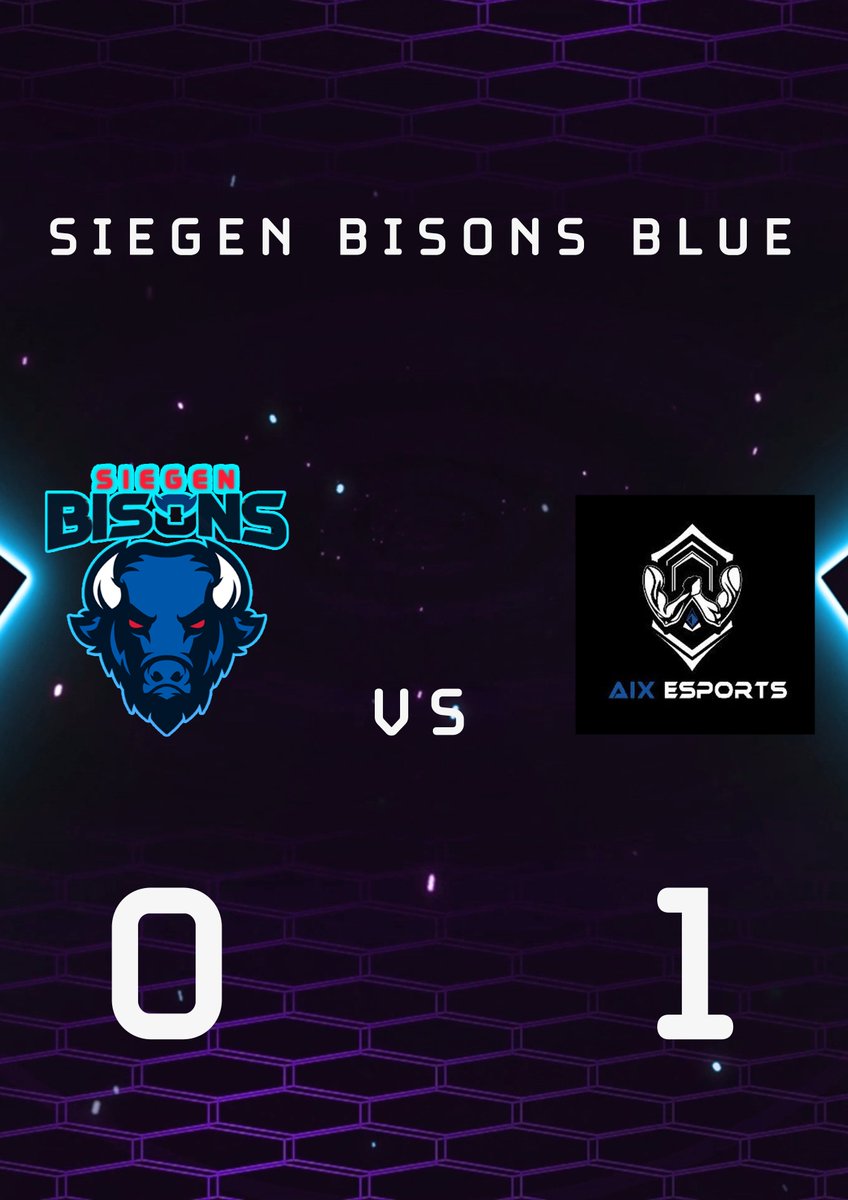 Das ist ja gestern nicht so gut gelaufen. Die erste Runde geht an die AIX Esport. Aber wir sind noch nicht geschlagen.