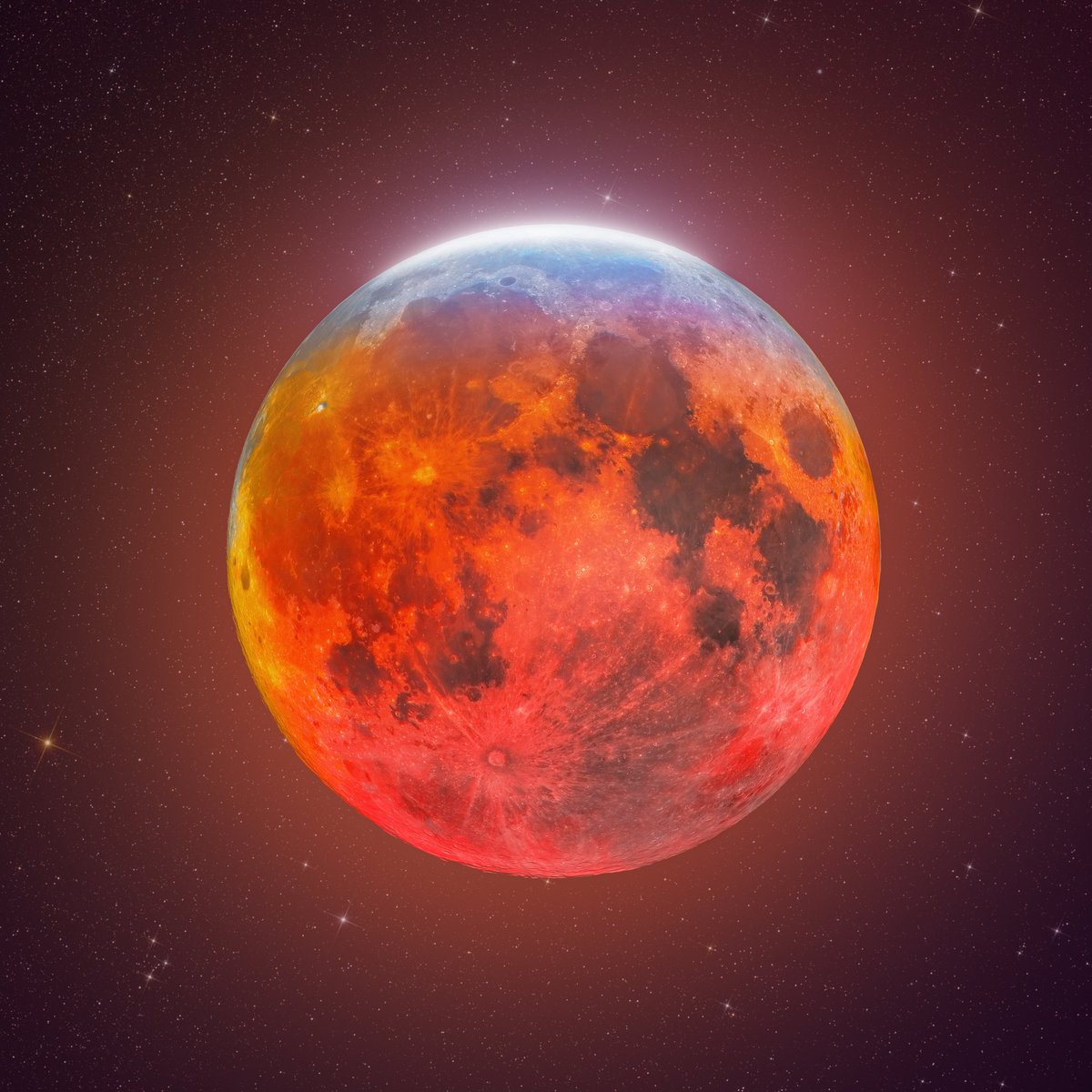 In 36 hours, Earth’s shadow will temporarily be cast onto our moon, creating a lunar eclipse. When the moon is completely covered, it will take on a red hue: the projection of thousands of sunsets onto the lunar surface. Here’s one of my captures from a previous eclipse.