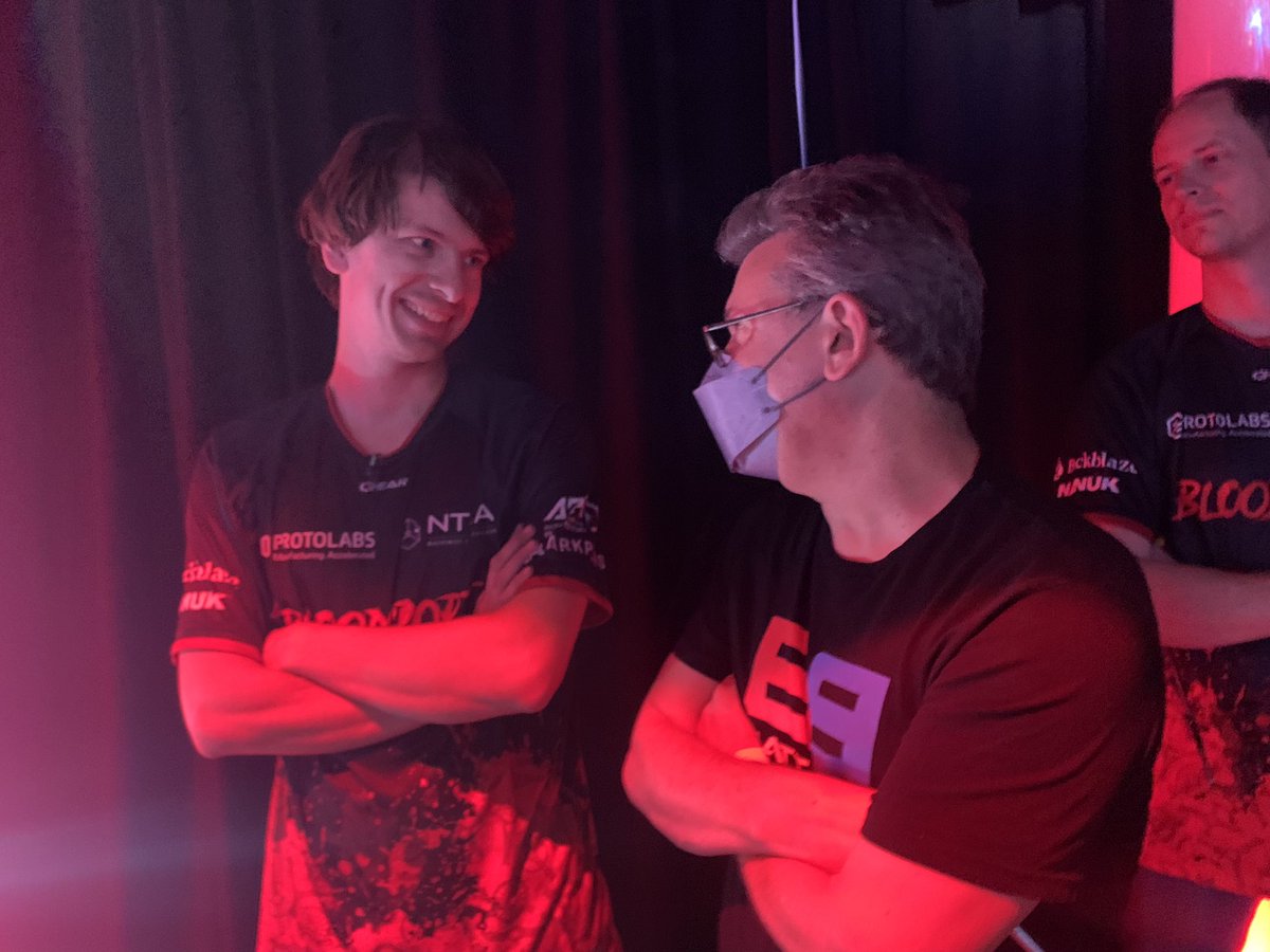 Justin chats backstage with <a href="/thebotwhisperer/">thebotwhisperer</a> pre-fight at @battlebots.

#battlebots #bloodsport