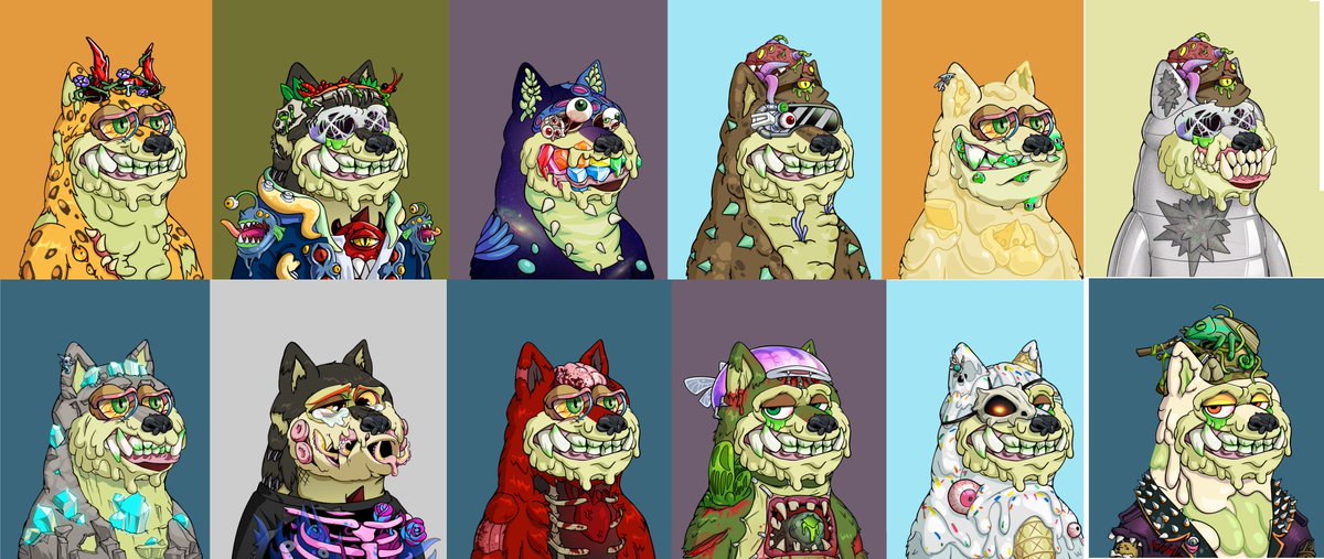 claimed &amp; mutated all these #DOGE for like 10u$d tysm ur the best <a href="/adiokingeth/">AdioKing.eth 👑</a> <a href="/DogeClub_NFT/">Doge Club</a> <a href="/dogc_labs/">DogcLabs</a> #DogeClub #MutantDoge #DOGC #MDOG #DOGEARMY #LFG 🐶💎✊🚀🌑