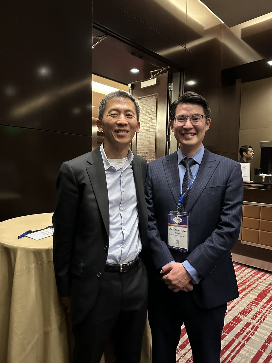 So thrilled to see my mentor, Justice Goodwin Liu, here in Vegas!