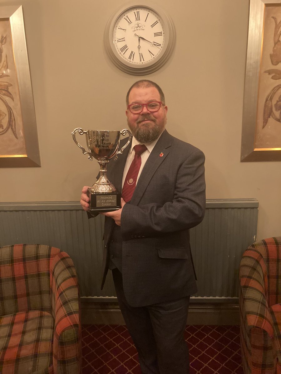 MDGarry's tweet photo. Lovely afternoon out with @YorkshireImps … good performance, great company. A little trophy for win too!! #winner #yorkshireimps #NEMBBA https://t.co/m3LPq44B6N