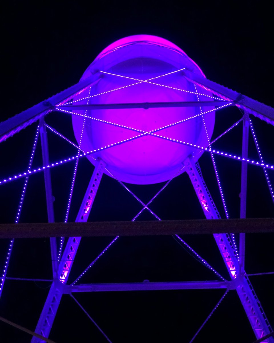 GilbertYourTown's tweet photo. The Gilbert Water Tower will be lit purple tonight for Pediatric Epilepsy Awareness.
This lighting request was submitted by Mickie's Miracles.
Learn more โก๏ธ https://t.co/PCxBqJfSsI
#LightUpGilbert ๐ https://t.co/OB065I1ijA