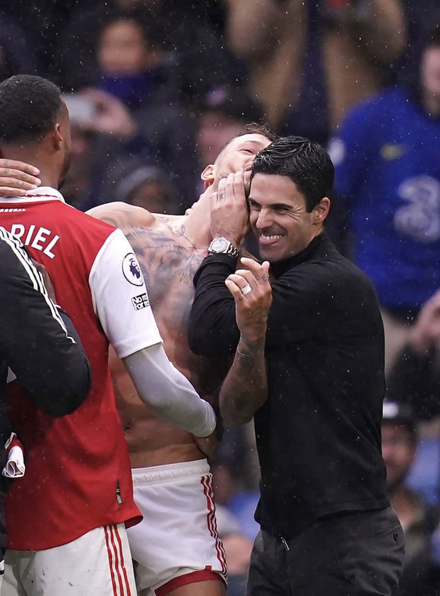 Benjamin White and the boss 😘 #Arsenal