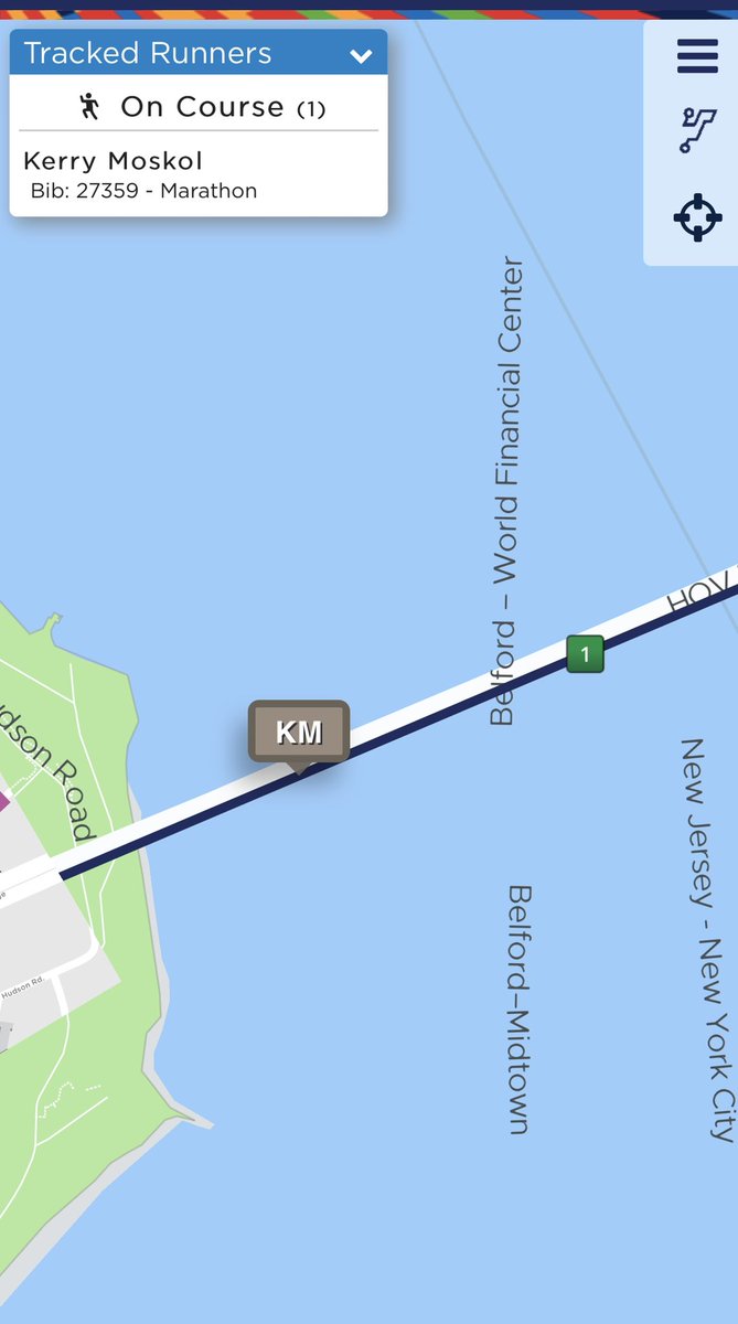 jmoskol's tweet photo. @KMoskol on course and on the bridge! @nycmarathon #TCSNYCMarathon https://t.co/Y43osOCZm0