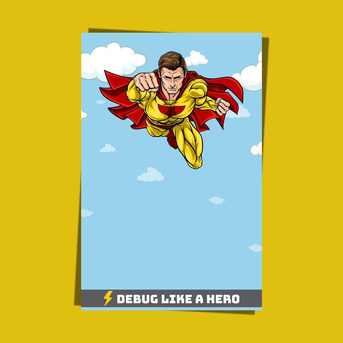 TheByteVibe's tweet image. Debug Like a Hero: A new poster is available in our shop!

bytevibe.co/products/debug…

#SoftwareEgnineering #SofwareEngineer #Developer #Programmer #Coder #SDE #DevOps #Poster #Gift #Funny #posterdesign #posters