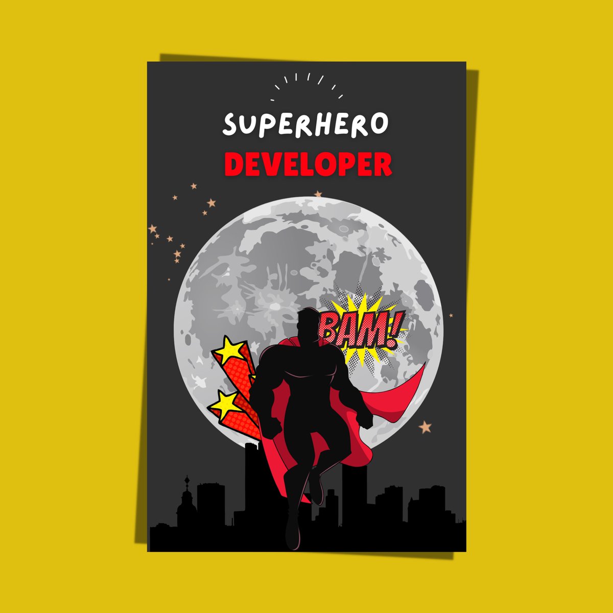 TheByteVibe's tweet image. Superhero Developer: A new poster is available in our shop!

bytevibe.co/products/super…

#SoftwareEgnineering #SofwareEngineer #Developer #Programmer #Coder #SDE #DevOps #Poster #Gift #Funny #posterdesign #posters