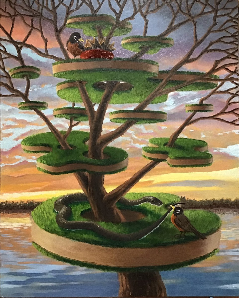 North Carolina Sandhills Landscape 2
#oilpainting #NorthCarolina #SURREALISM