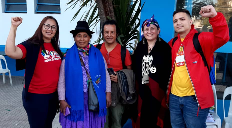ISB_VE's tweet photo. Venezuela, es uno de los países que participa en la Asamblea Plurinacional de Runasur, que se realiza en Bs Aires, para ratificar su compromiso con esta inciativa integracionista en momentos cruciales  donde se necesita más protaginismo de los pueblos para una América Unida. https://t.co/K09whbKzFO