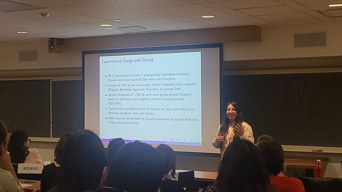ban_r's tweet photo. #neudc2022 saving the best for last: Gender at Work session with @diva_dhar @lapumi @TatjanaKleineb https://t.co/WMgUjF7izu