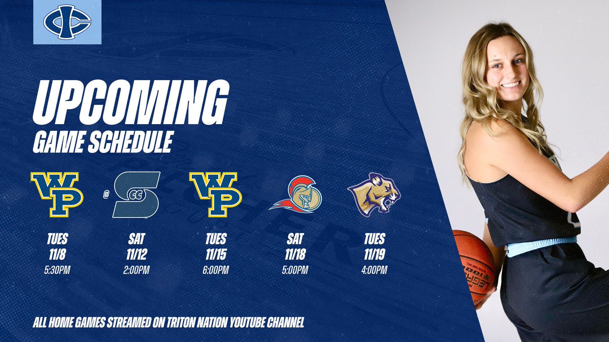 IowaCentralWBB's tweet photo. We are only 2️⃣ days from our home opener in Hodges Fieldhouse! 

The Tritons host the William Penn JV Statesmen at 5:30PM this Tuesday. All Iowa Central home games can be live streamed on the Triton Nation YouTube Channel. #RollTritons #TritonNation 🔱 https://t.co/DwXk3D3YPs
