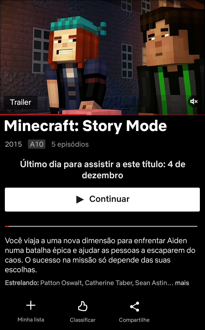 Portal Netflix BR  Fan Account on X: Minecraft: Story Mode