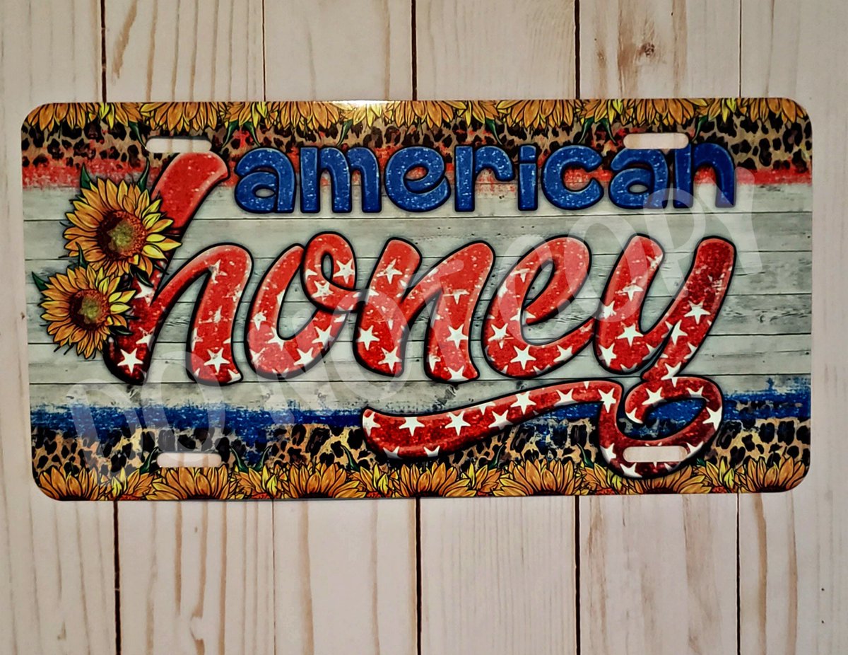 ClosetofThreads's tweet image. ON SALE!! License Plate / American Honey Image / Car Tag / Wall Decor /Garage / Sublimation Design / Handmade / Car Plate / Front Tag / Girl Design etsy.me/3WznYDO #frontlicenseplate #customlicenseplate #garagesign #truckaccessory #aluminumtag #americanhoney