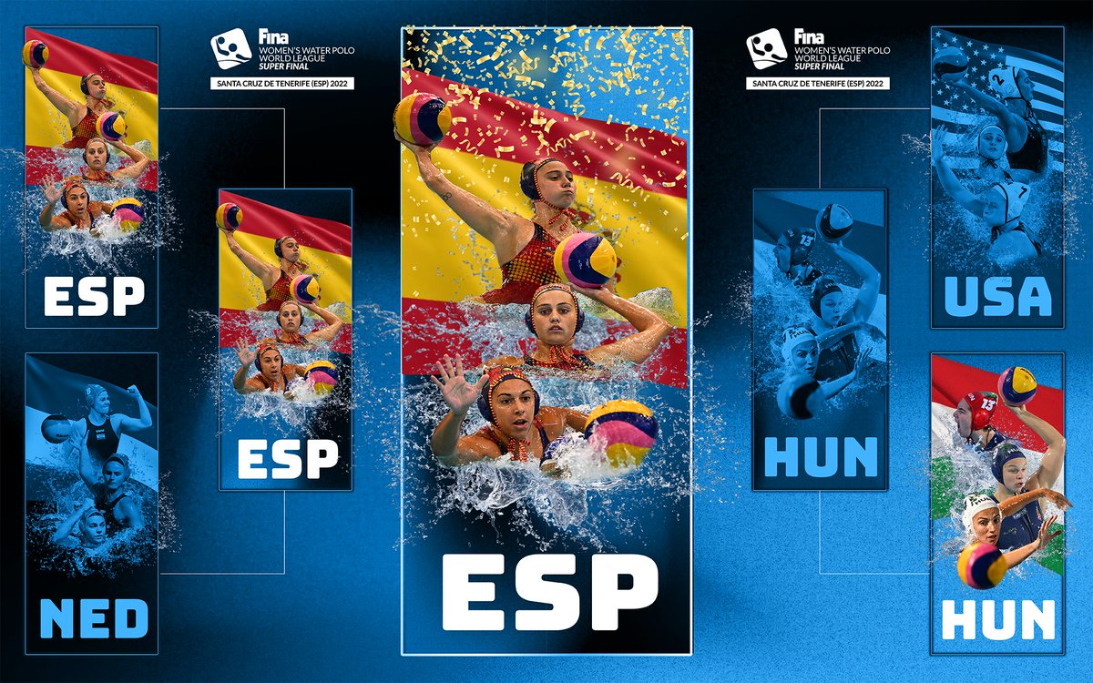 🏆 Spain 🇪🇸 are Women's Water Polo World League 2022 Champions 🏆 #WaterPolo