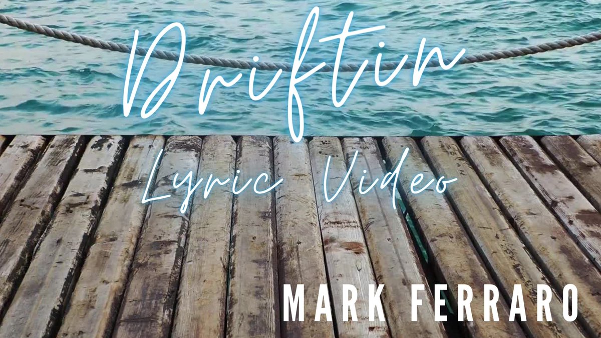 MarkAFerraro's tweet photo. 👉🏻 Check out the new lyric video for "Driftin'": https://t.co/URYplI8H7S -- feel free to subscribe or give a 👍🏻 like (BTW, "Driftin'" audio track is now available on most streaming platforms) https://t.co/oDfOXAQGXB