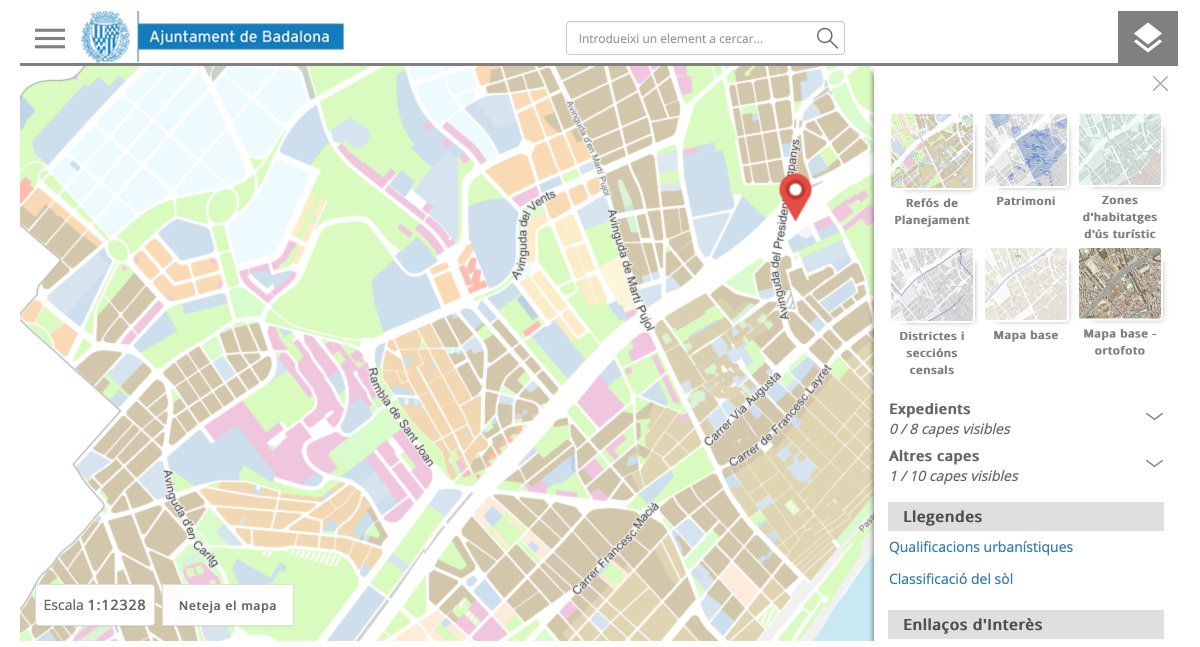 NexusGeographic's tweet photo. El #GIS facilita que els ciutadans puguin accedir fàcilment a la informació urbanística dels municipis.
Aquest és l'objectiu del geoportal que l'@AjBadalona ha renovat i que està basat en la nostra plataforma #EnMapa.
#DiaMundialUrbanisme
🔗 https://t.co/D7uMpBtSRO https://t.co/Dc4s4MOXOi
