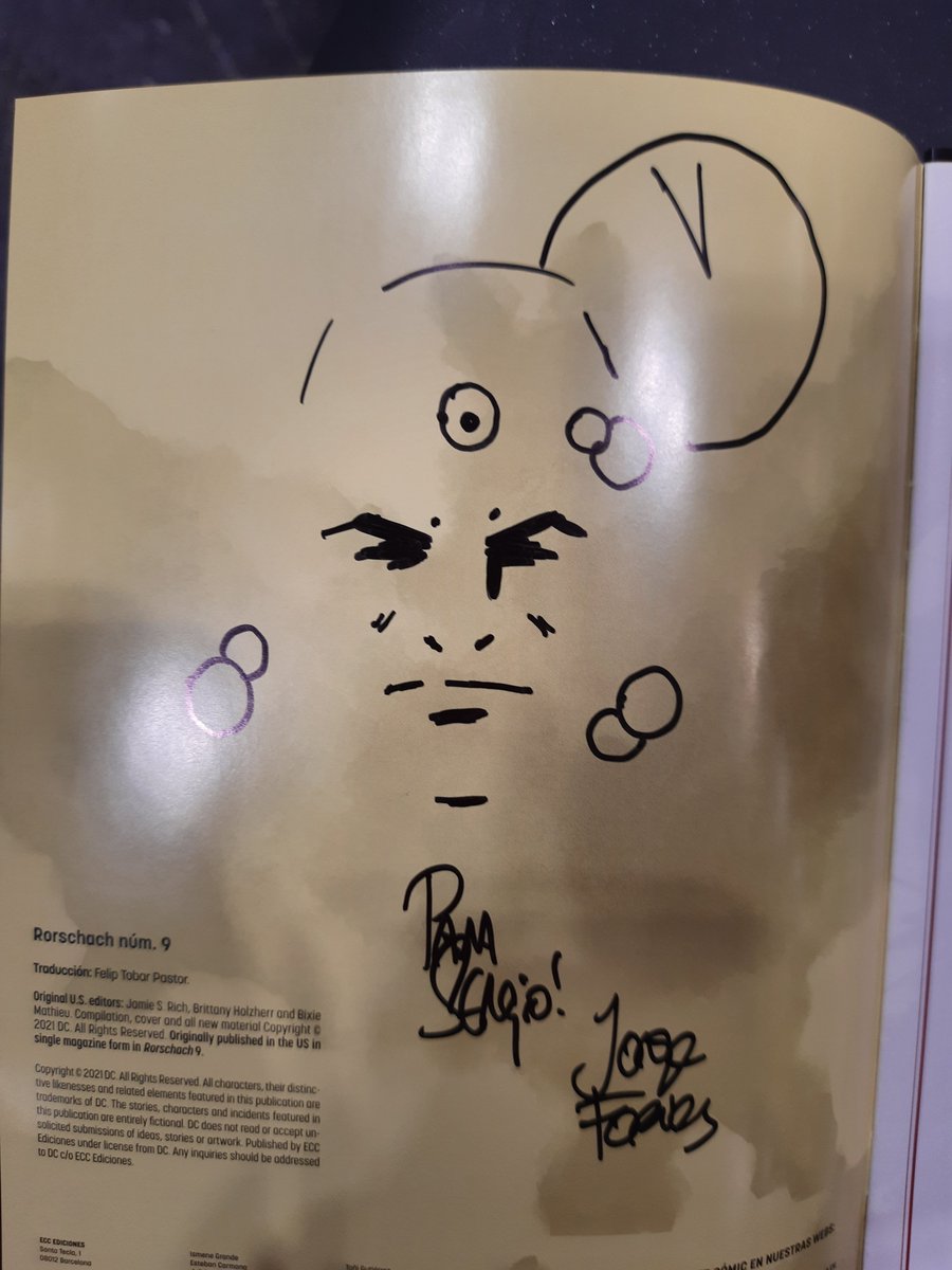 SeRg98cinefilo's tweet photo. Mi crónica de #MadridCómicPopUp 
@ComicPopUpMad #Expocomic
Día 1
@jfornes74 grande en @eccediciones le he hecho ser mi dibujante personal de #Watchmen
Mirad mi bonoto Dr Manhattan #DrManhattan

Gracias Jorge!!! https://t.co/8Ql1jgeT6M