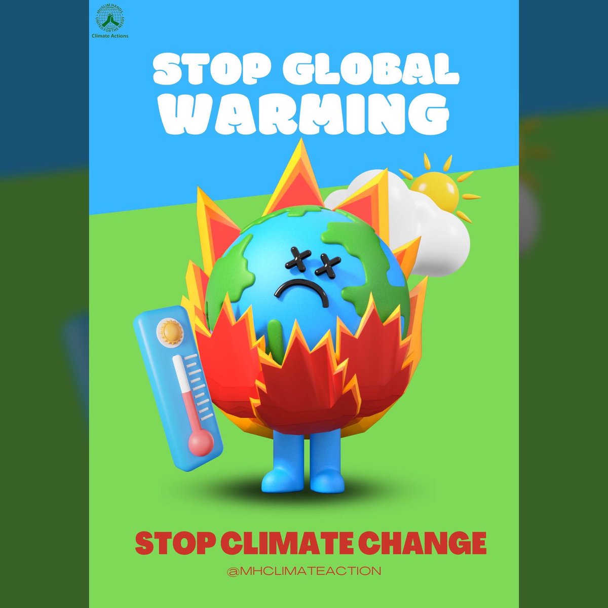 mhclimateaction's tweet photo. "Global warming isn't a prediction. It is happening." - James Hansen
#ClimateCrisis #ClimateActionNow #saveenvironment #gogreen🌱 #globalwarming #COP27 #TogetherForImplementation #sdgs #muslimhand #environmental #savehumanity #ClimateTwitter #climateactionpk https://t.co/rkvsss6FMN