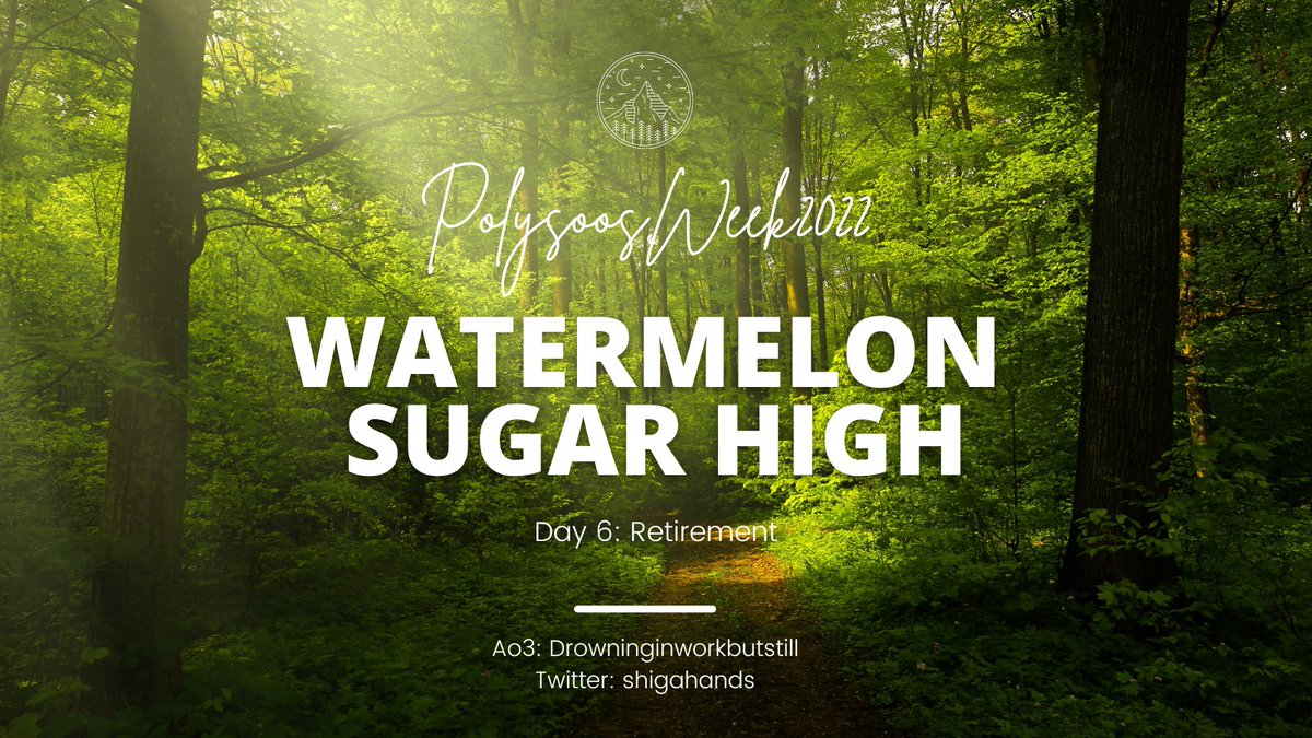 shigahands's tweet photo. Soos get to retire and farm together <3 

Title: Watermelon Sugar High
Day 6: Retirement
Link: https://t.co/VEUzoC7d2G

#polysoosweek2022 #LCF #polysoos 
@SoosWeek https://t.co/Sigp5heFFm