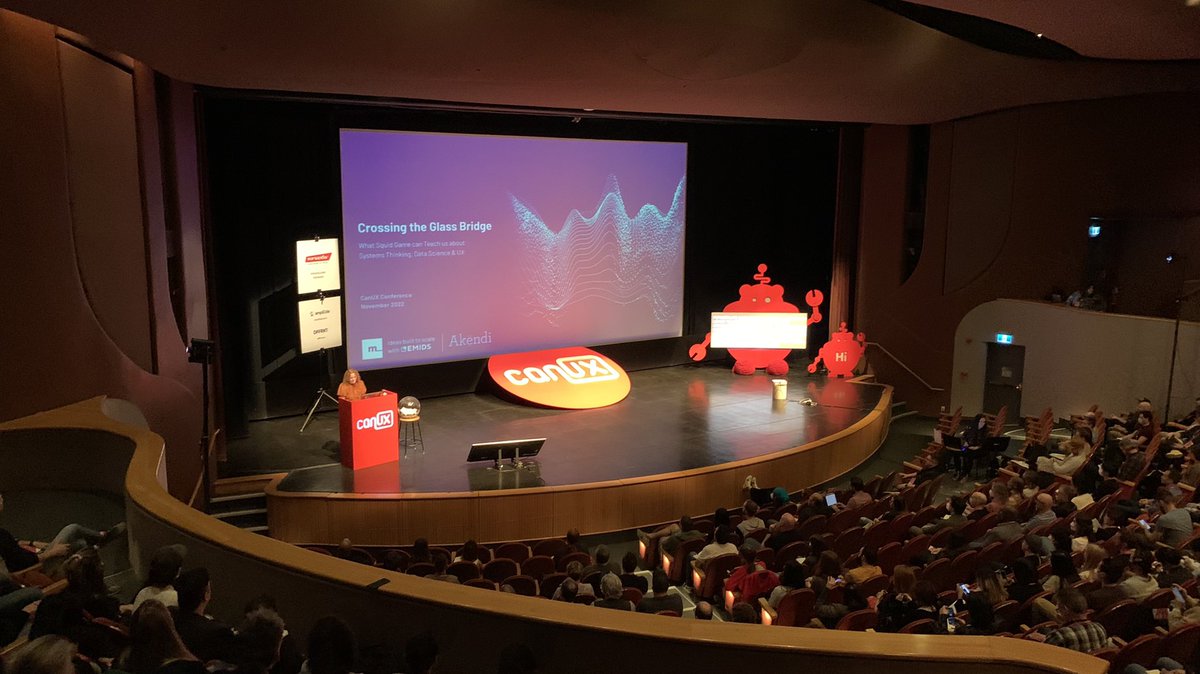 Professor <a href="/jlfraser/">Jennifer Fraser</a> talking #systemsthinking, #datascience and #UX at <a href="/canuxconf/">CanUX 2025</a> this morning.