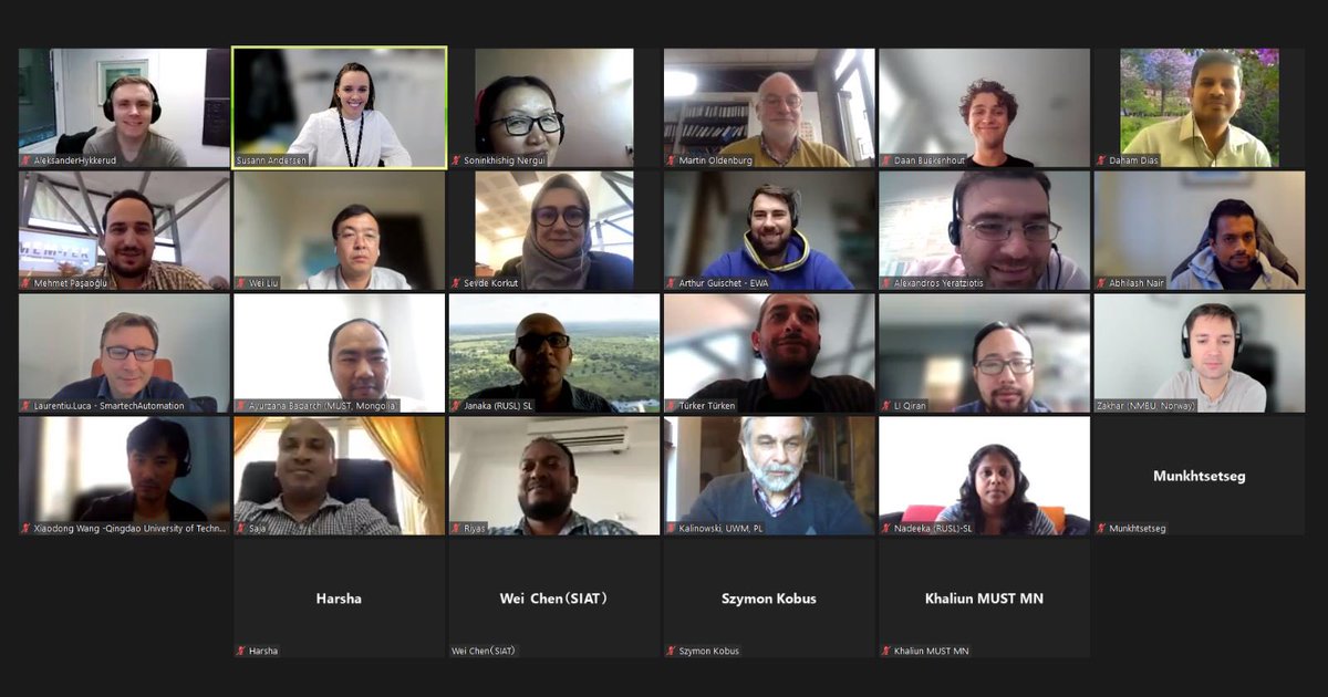 Last week, @UniNMBU -project coordinator- virtually gathered the consortia of <a href="/digiwaterEplus/">DIGIWATER Project</a> and CCWater for cross-project evaluation!
CLICK on the link below for details: 
👉waterharmony.net/digiwater/#157…

👉waterharmony.net/ccwater/