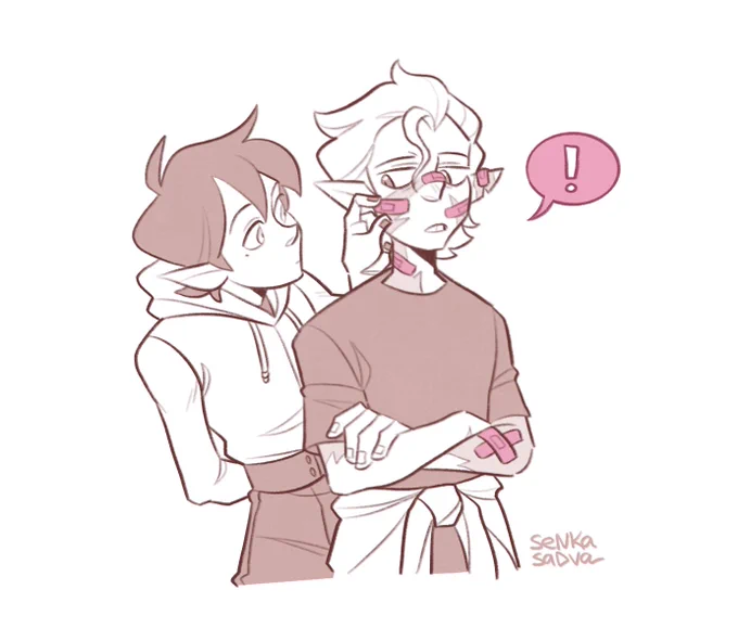 думаю о новых шрамах хантера #huntric #goldric #theowlhouse 