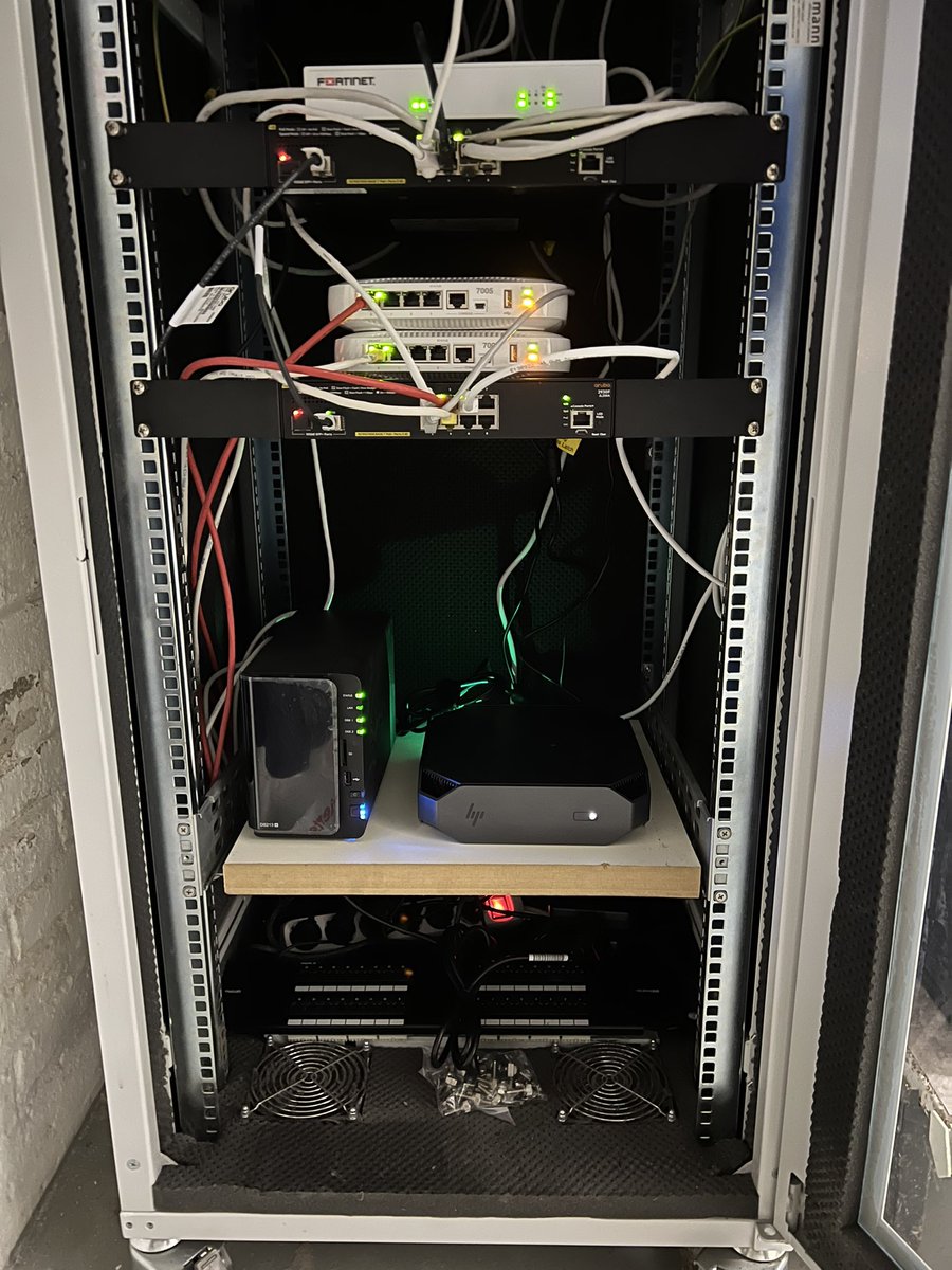 “Working” on Sunday. 

Todo: need to get some shorter patch cables!!