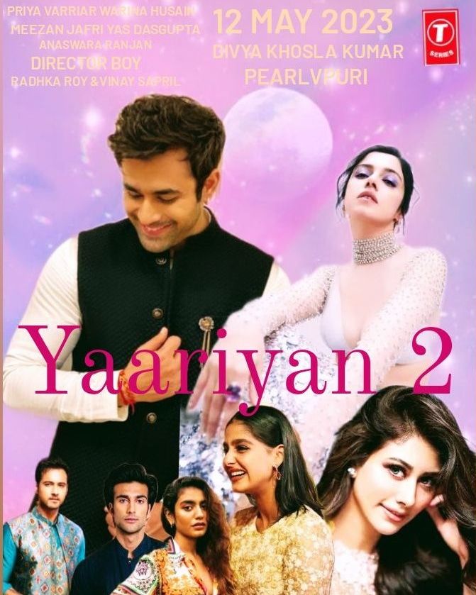 LovePathani's tweet photo. #yaariyan2 Bollywood movie @pearlvpuri I am super excited 12 May 2023 #yaariyan2  🌹❤🙈💖 https://t.co/fowyqhgtzc