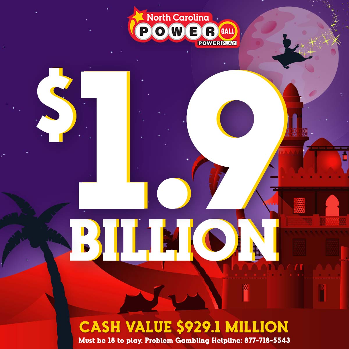 NC Education Lottery on Twitter "🚨🚨Jackpot Alert🚨🚨 The Powerball