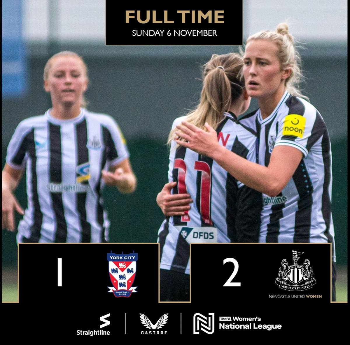 ✅ A big three points in Yorkshire!

⚫⚪